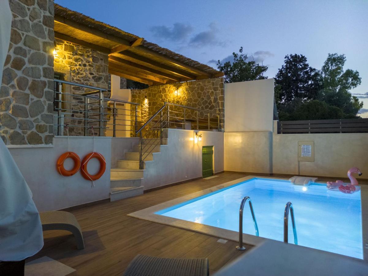 Aggel'S House - Stone House - Private Pool - Courtyard - Countryside Views Villa Kato Episkopi Kültér fotó