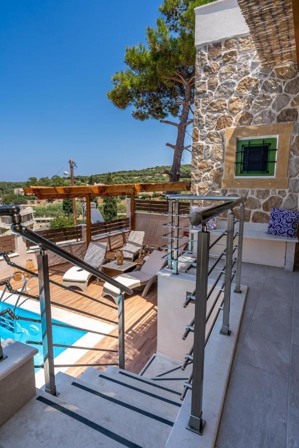 Aggel'S House - Stone House - Private Pool - Courtyard - Countryside Views Villa Kato Episkopi Kültér fotó
